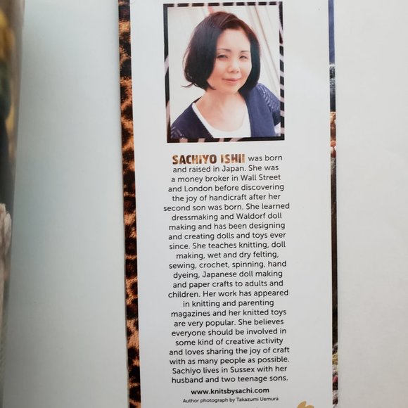 NWT mini–Knitted Safari by Sachiyo Ishii. - Picture 4 of 6